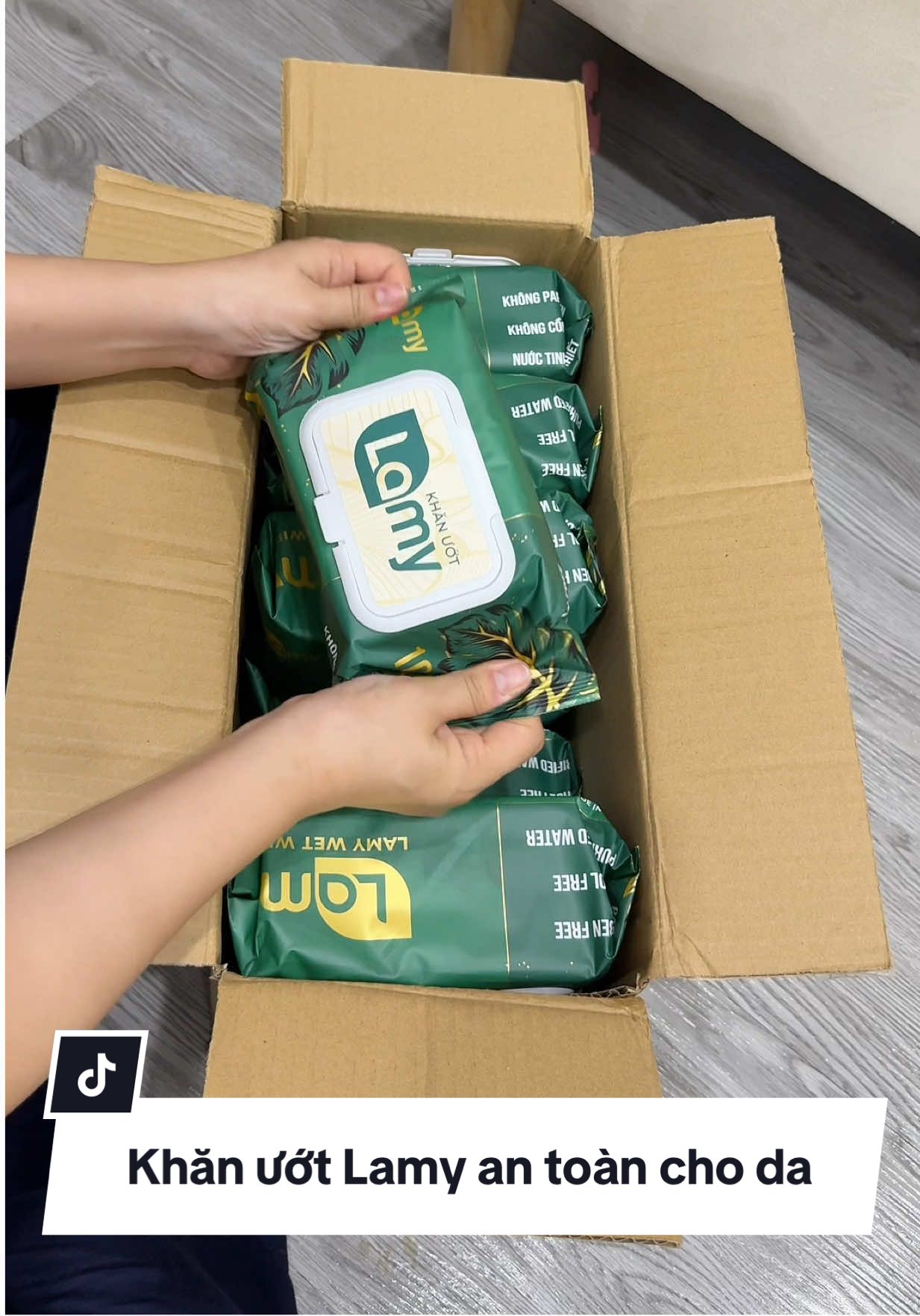 Khăn ướt vừa rẻ vừa chất lượng thì đừng bỏ qua Lamy nha mấy bà #khanuot #khanuotkhongmui #khanuotlamy 
