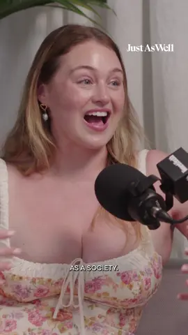 In this week’s episode of Just As Well, Iskra talks about seeing women as more than their bodies — a belief that’s easy to stand behind but harder to live by. Watch/listen wherever you get your podcasts. #selflove #confidence