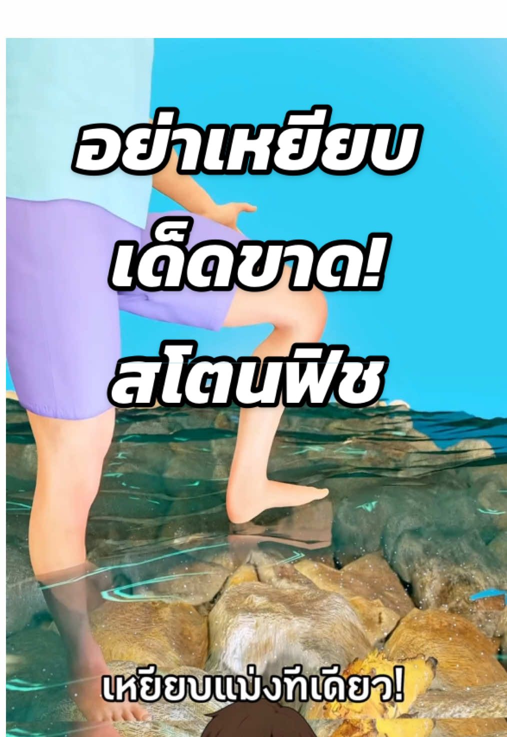 อย่าเหยียบเด็ดขาด! สโตนฟิช มหันตภัยใต้ทะเล!😱 #สาระความรู้ #ความรู้รอบตัว #เรื่องเล่า #เรื่องจริง #ฟีดดดシ  Cr. Zack D Flims