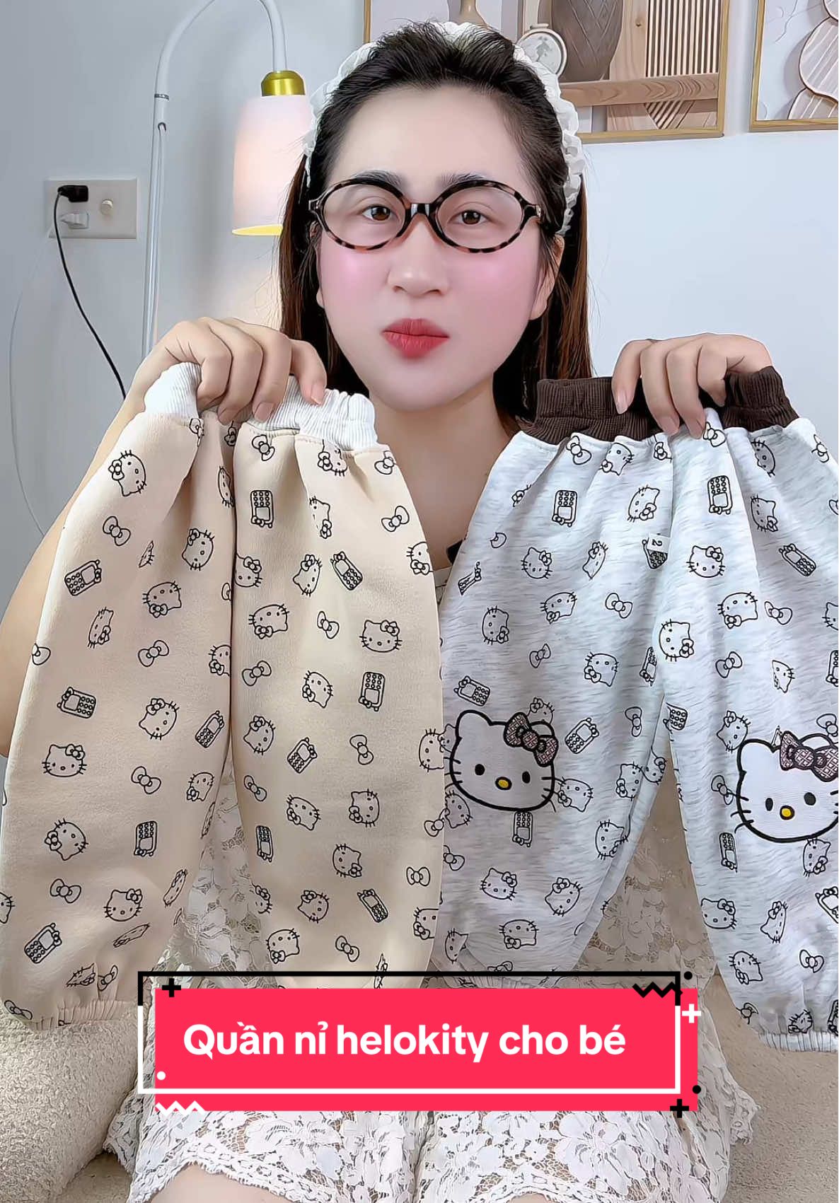 Quần nỉ helokity cho bé 🥰#quanaotreem #thoitrangtreem #quanaothudongchobe #thoitrangthudongchobe #quannibongchobe 