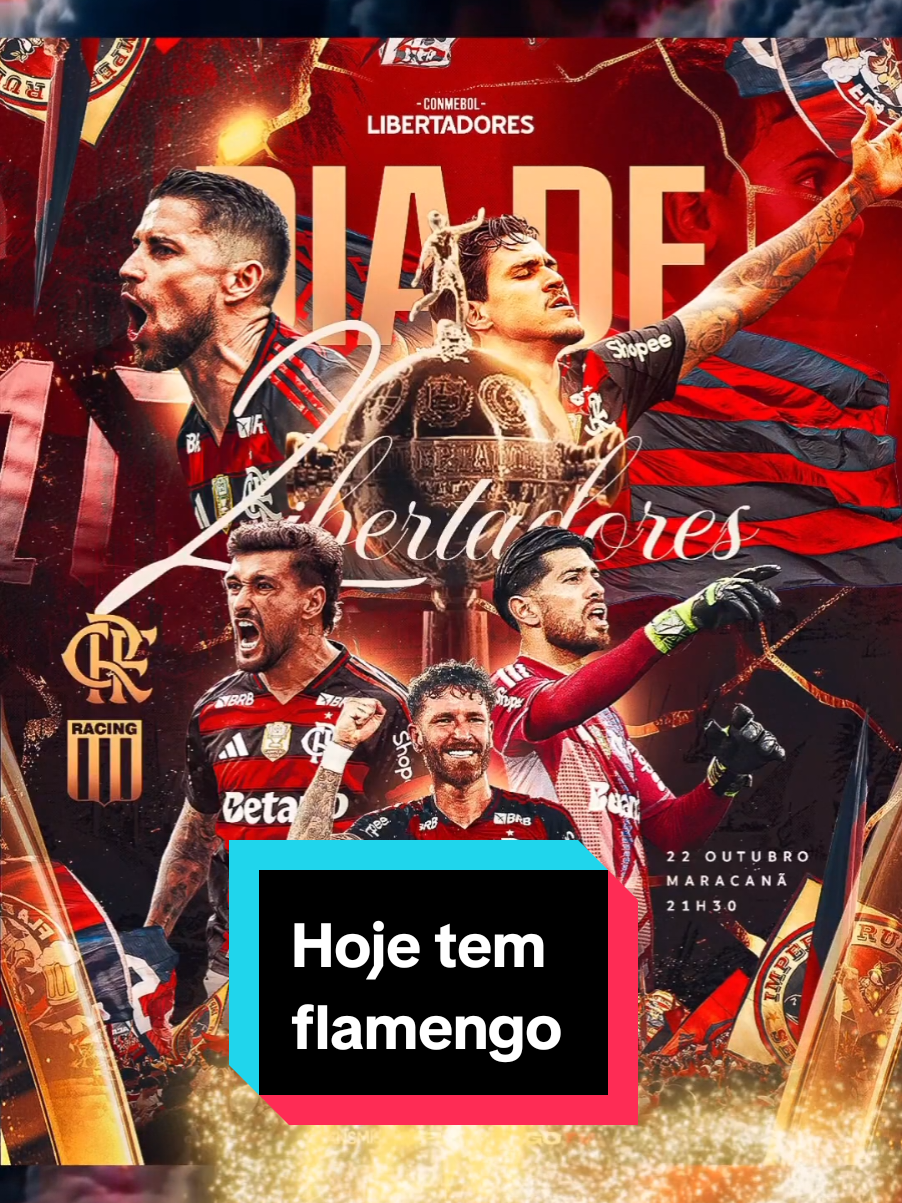 Hoje tem flamengo pela libertadores  #Libertadores #rubronegro #flamengo #hojetemflamengo 