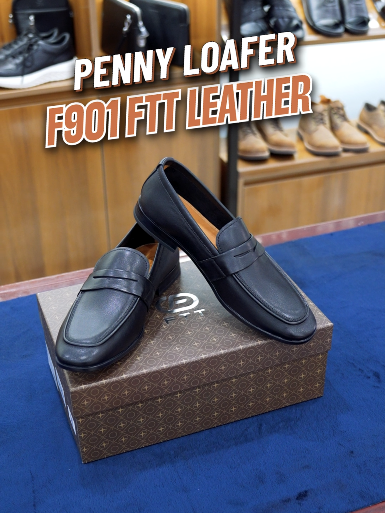 Giày da Loafer nam da bê siêu mềm F901 FTT Leather #fttleather #giaydacaocap #giaydathat #giaydanam