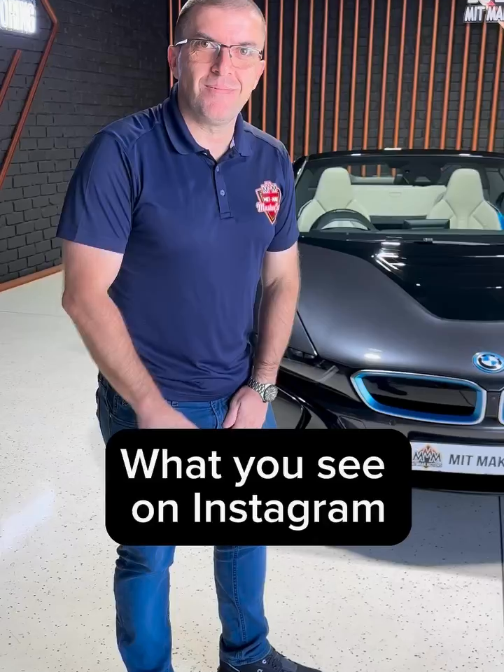 Instagram vs Reality 😂 The BMW i8 is like entrepreneurship — looks glamorous on the ‘gram, but sometimes you’ve got no idea what’s next 😅 Takes time, patience, and a few breakdowns to figure it all out 💪 #mitmakmotors #bobbypetkov #staypowerful #goat #getyours #automotive #comedy #unclebobby #bobbyapproved #mitmakmatch #bmwi8 #entrepreneurship #motivation #bmwsa #mitmaktown #successmindset #grindmode #luxurylife #businesshumour #southafricancars #mitmakenergy