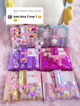 Membalas @dayu imuppp ♡♡ dompet hologram aestetic #dompet #dompetwanita #viral #anime #trending 