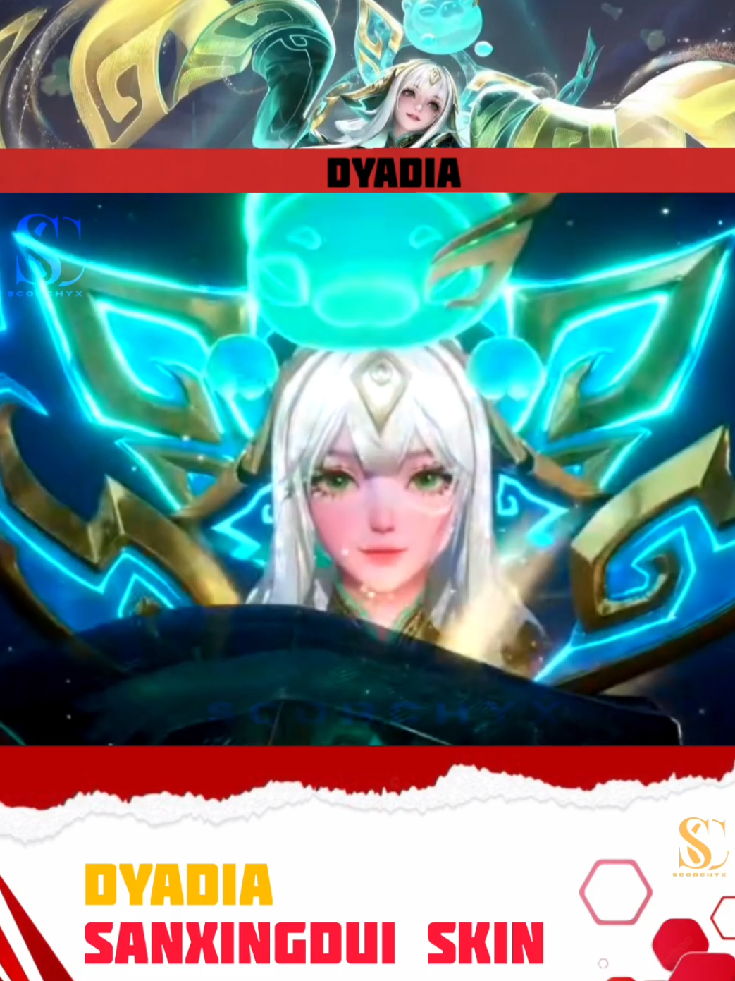 HOK Dyadia - Epic skin look so good #HonorofKings #HOKStudio #Sanxingdui #DecadeofPromise #Dyadia 