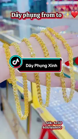 Dây Phụng To v610❤️ #tiemvangngochanhmpt #xuhuong #trangsuc 