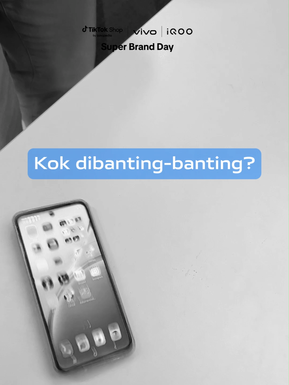 Dibanting ga takut ancur, karena vivo Y21d tahan banting ekstrem! #vivoY21d #GakHabisHabis #SuperBrandDay #gayaperformagakhabishabis #createplaylivewithvivoiqoo 