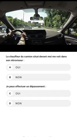 analysez bien la situation avant de répondre #codedelaroute #permis #autoecole #autoecoleenligne 