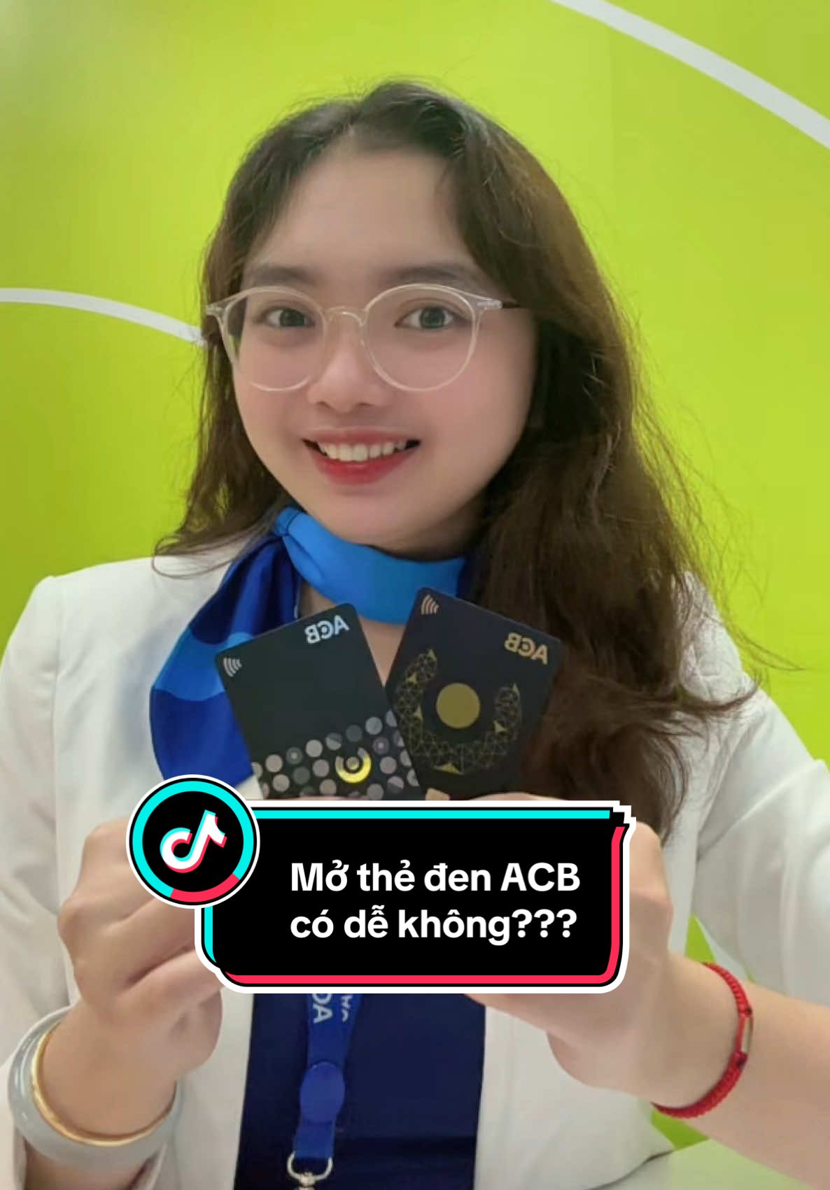 Mở thẻ đen ACB chưa bao giờ dễ dàng đến thế 🥰 #ACB #acbtiktoker #thetindung #xuhuong 