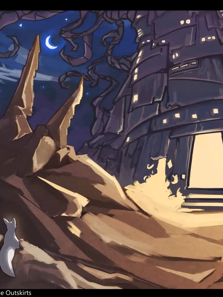 little slugcat do not go into the library  #libraryofruina #projectmoon #rainworld #limbuscompany #lobotomycorporation #artist #icantthinkofanotherhashtag #speedpaint #timelapse #mili