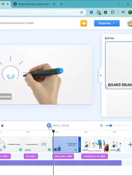 Crea Videos de Pizarra Animada en MINUTOS con Renderforest! - パート 003