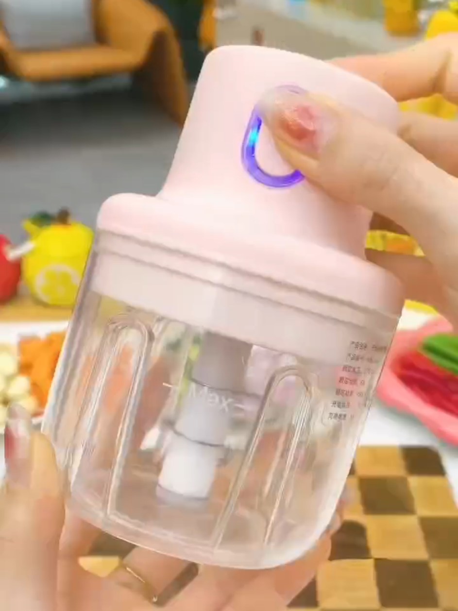 Electric Blender Mixer Garlic is Very easyto use and can be used anywhere. Highlyrecommended.#fyp #dailynecessities #foryou #goodthing #tiktokshop 