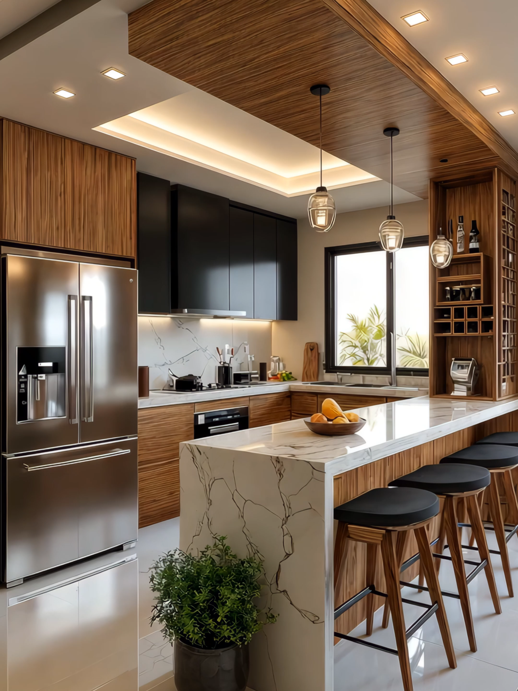 Bếp sang chẳng cần nói nhiều, chỉ cần nhìn #thietkenoithat #noithattugia #xuhuong #fyp #noithatphongbepdep #phongbep