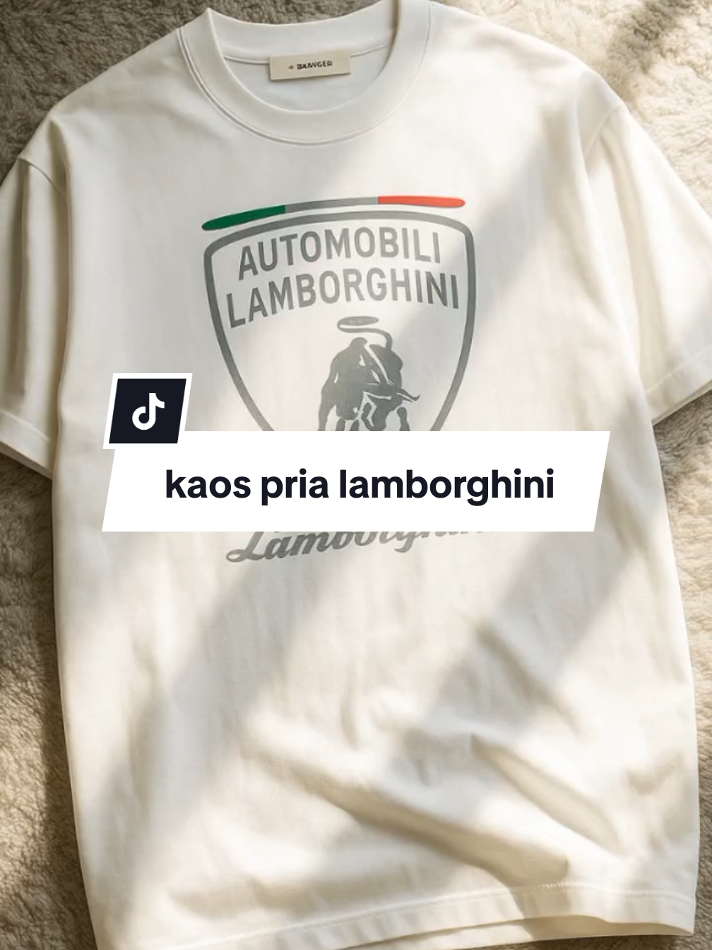 Atasan Pria Premium Mobil Ferari Keren REDZAIN - Kaos Cowok Mobil Distro Cotton#kaos #ferarri #cotton #fyp 