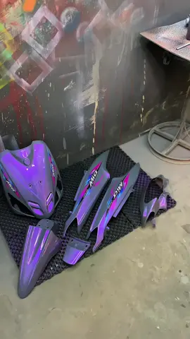 Mio nardo grey lembayung ungu 🥶 #bengkelcatmalang #miosporty #mio5tl #miomalang #5tlgank🚀 