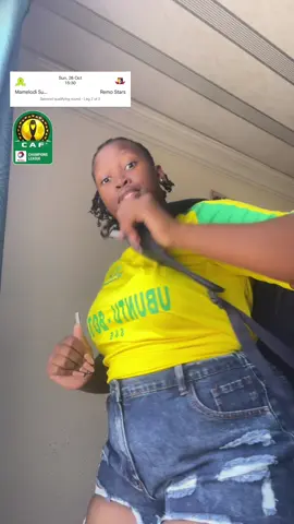 As our journey begins 🤣💛🫴🏽#mamelodisundowns #cafchampionsleague #mrswilliams_30 #soccertiktok #sundownsfc 