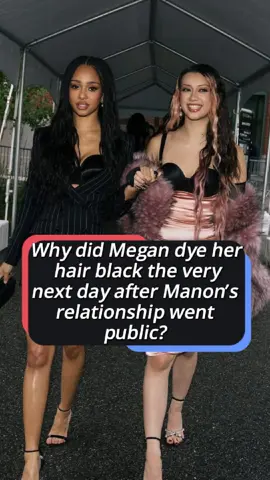 Why did Megan dye her hair black the very next day after Manon’s relationship went public?No one realized she had already made a shocking decision to completely cut ties with Manon.#celebrity #foryou #us #celebrities #katseye #megan #manon 