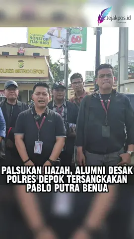Polemik dugaan pemalsuan ijazah yang menyeret nama figur publik Pablo Benua kian memanas. Ikatan Keluarga Besar Sekolah Tinggi Ilmu Hukum dan Politik (STIHP) Pelopor Bangsa (IKA-PB) mengeluarkan pernyataan sikap resmi yang keras, mendesak Polresta Depok untuk segera menetapkan tersangka dalam kasus yang mereka sebut telah “mencoreng nama baik” dan “merusak marwah kampus”. IKA-PB percaya bahwa Polresta Depok akan menyelesaikan perkara ini secara objektif, transparan, dan berkeadilan. Mereka menyatakan kehadiran mereka adalah untuk memberi dukungan moril dan kepercayaan penuh kepada aparat penegak hukum, demi menjaga marwah hukum dan kehormatan lembaga pendidikan. #fyp #jejakposid #mafiaijazah #pablobenua #viral 