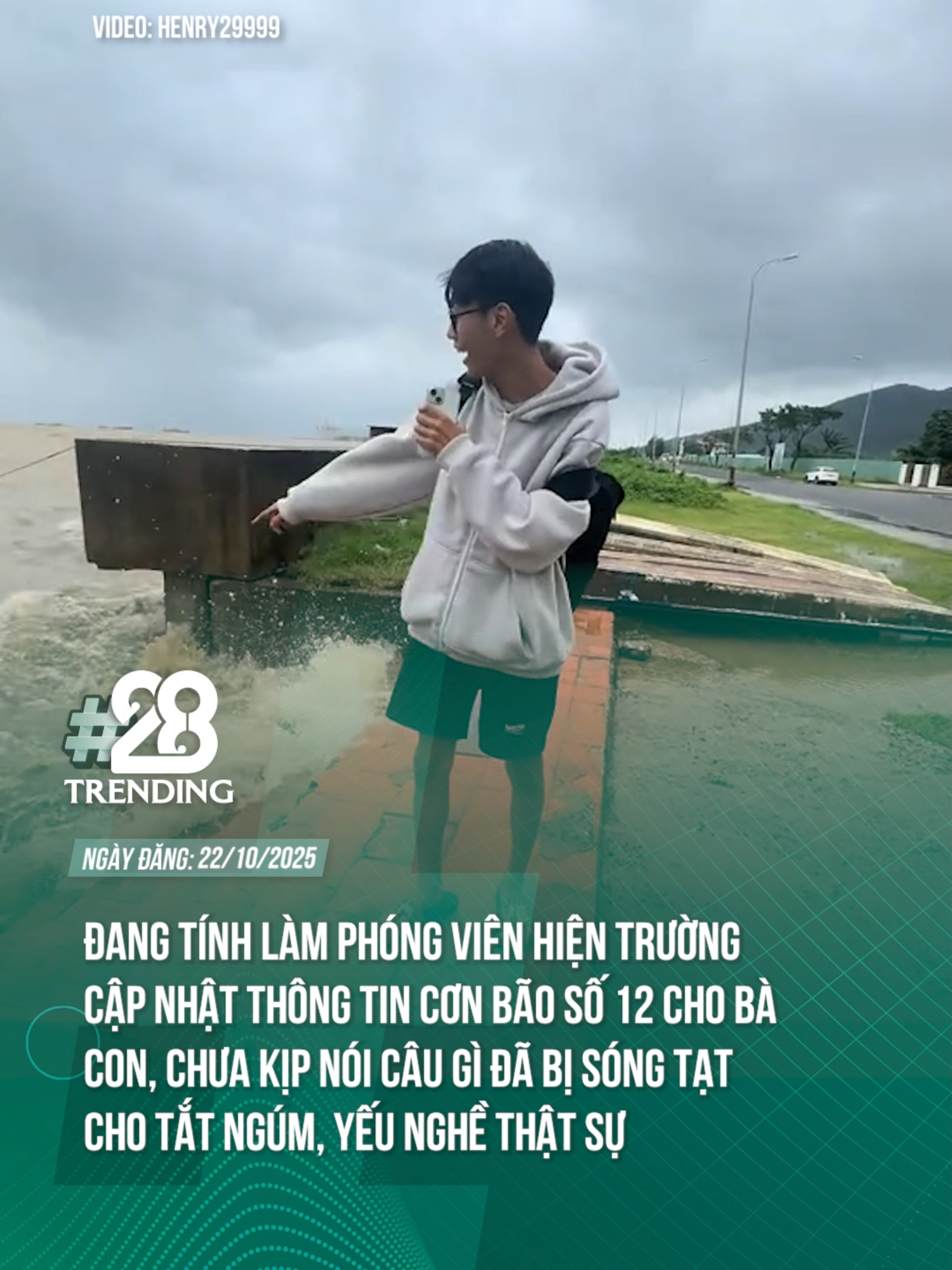 PHÓNG VIÊN THƯỜNG TRÚ TẠI ĐÀ NẴNG HIỆN TẠI #theanh28 #theanh28trending #tiktoknews #tiktokgiaitri
