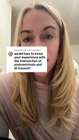 Replying to @abi <3 Endometriosis & GI- happy to answer any more detailed questions and to hear other specialties weigh in 💕 #endometriosis #ibs