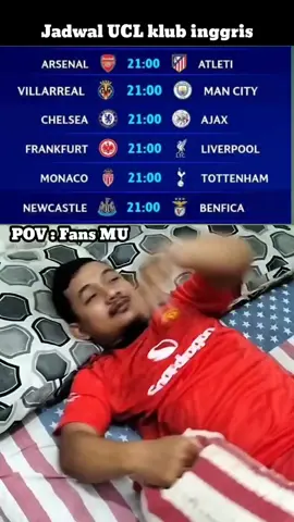 gak diajak main di UCL sama teman-teman #manchesterunited #PremierLeague #uefachampionsleague #ucl 