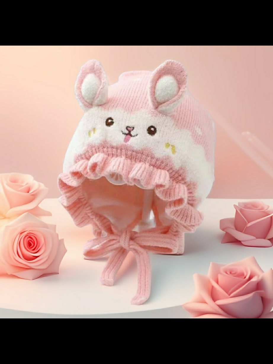 Đội chiếc mũ thỏ hồng xinh xắn này, bé yêu hóa thành thiên thần nhỏ đáng yêu nhất nhà 💕 Ấm áp – dễ thương – mềm mịn cho mùa lạnh thêm ngọt ngào 🧸🎀#MũLenBéYêu #MũThỏHồng #PhụKiệnChoBé #ĐángYêuHếtNấc #MũChoBéGái 