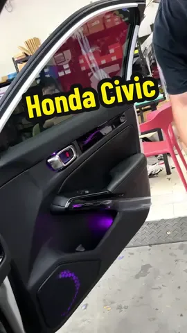 Hợp lý quá #ledviennoithatsk #sk_ambientlight #hondacivic 