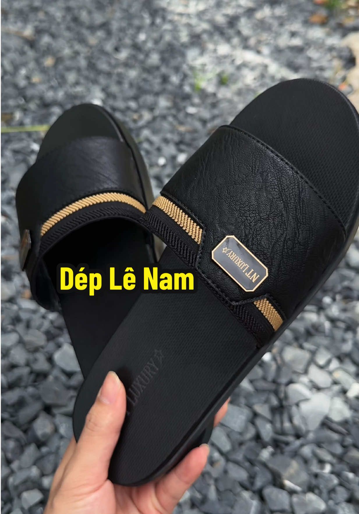 Dép lê nam quai ngang, đế bằng mềm êm, dép có khâu quai viền #depnamdep #depdanamcaocap #depnammaumoi #shopthienvu #xuhuong 