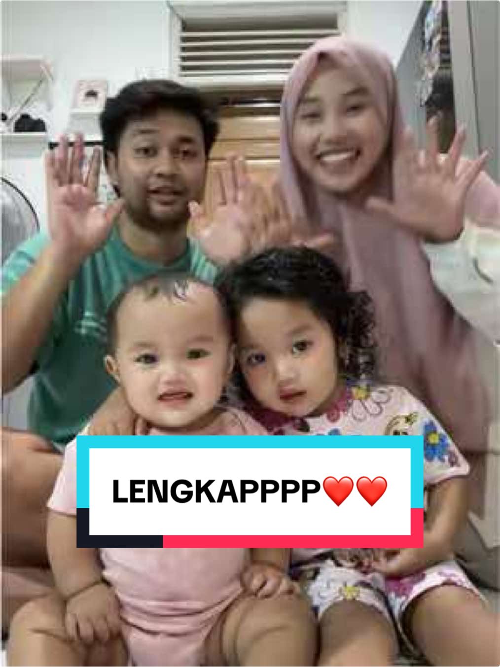 2 anak lebih baik☺️ #allahumabarik #masyallahtabarakallah #ojankeke 