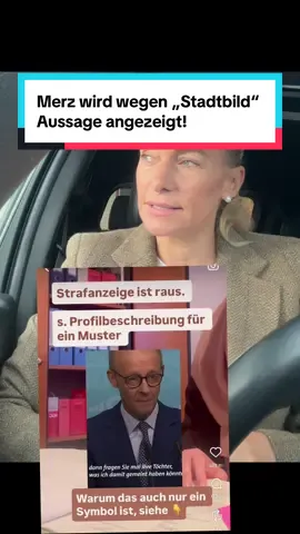 Jetzt hagelt es Anzeigen gegen Merz! Was sagt ihr dazu? #merz#stadtbild#töchter#männer#politik