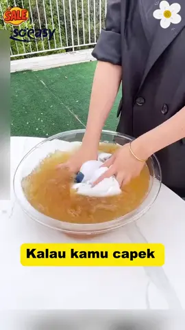 SOEASY Penghapus Noda Ajaib! Rendam 30 Menit, Noda Hilang Total!#cucibersihtanpaklorin #NodaBandel #LaundryHack #SOEASY