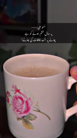 سُنو جی۰۰۰۰۰ یہ سال ختم ہونے کو ہے                                    چائے پہ اک مُلاقات کی جائے؟#viralvideo #foryoupage #plzunfrezemyaccount #niazi333 #mainwali💕 