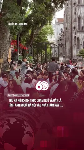 CÓ THỂ LÀ 1 NỬA HÀ NỘI CÓ MẶT TẠI NHÀ THỜ VÀO HÔM NAY, CỤ THỂ LÀ TRONG CHIỀU NAY  =))) #theanh28 #60giay #tiktoknews 