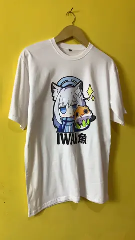 Shiroko lovers kumpul!. Upgrade style mu pake kaos shiroko iwak ini, desainnya lucu parah 😍 Buruan checkout di keranjang kuning sebelum kehabisan!  #fyp #kaos #kaosanime #shiroko #shirokobluearchive 