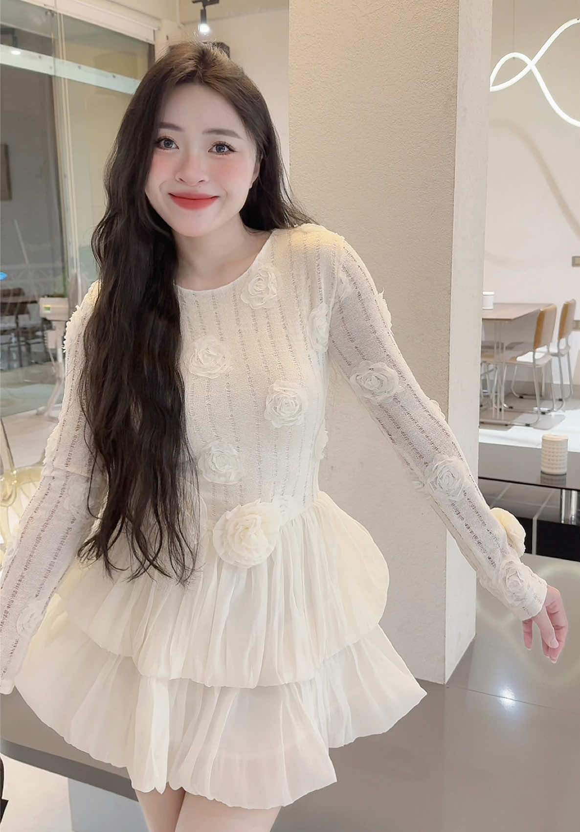 + 1 em váy siu xinh vào tủ đi mấy ní #myoutfit #minhousebacninh 