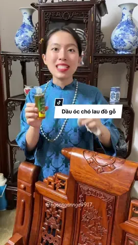Dầu óc chó đánh bóng đồ gỗ nhìn như mới #dauoccho#daudanhbongdogo#ngocngannga#nnndauocchodanhbongdogo