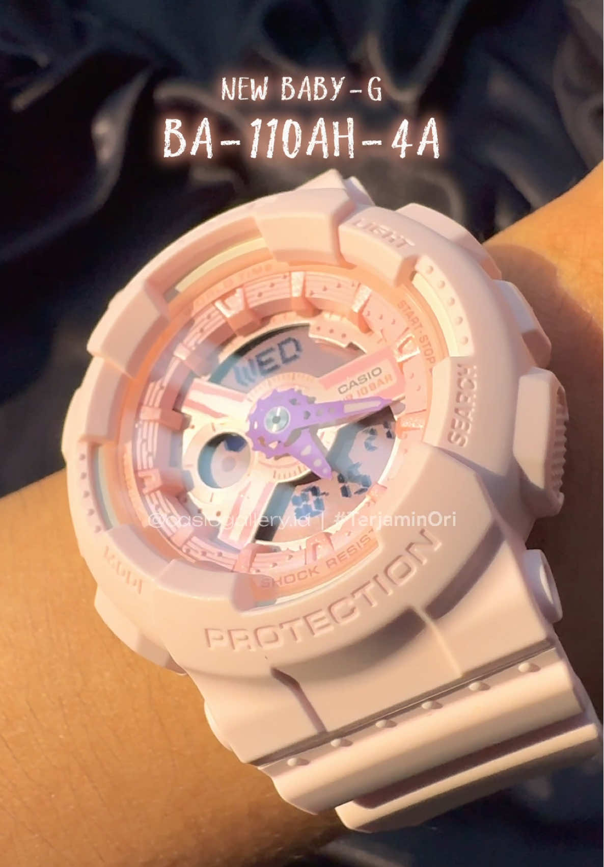 Baby-G BA-110AH series, sweet in pink💗 #Fyp #Fypjamtangan #CasioGallery #BabyG #BABYGWATCH #Jamtanganwanita #Jamtanganoriginal #Terjaminori