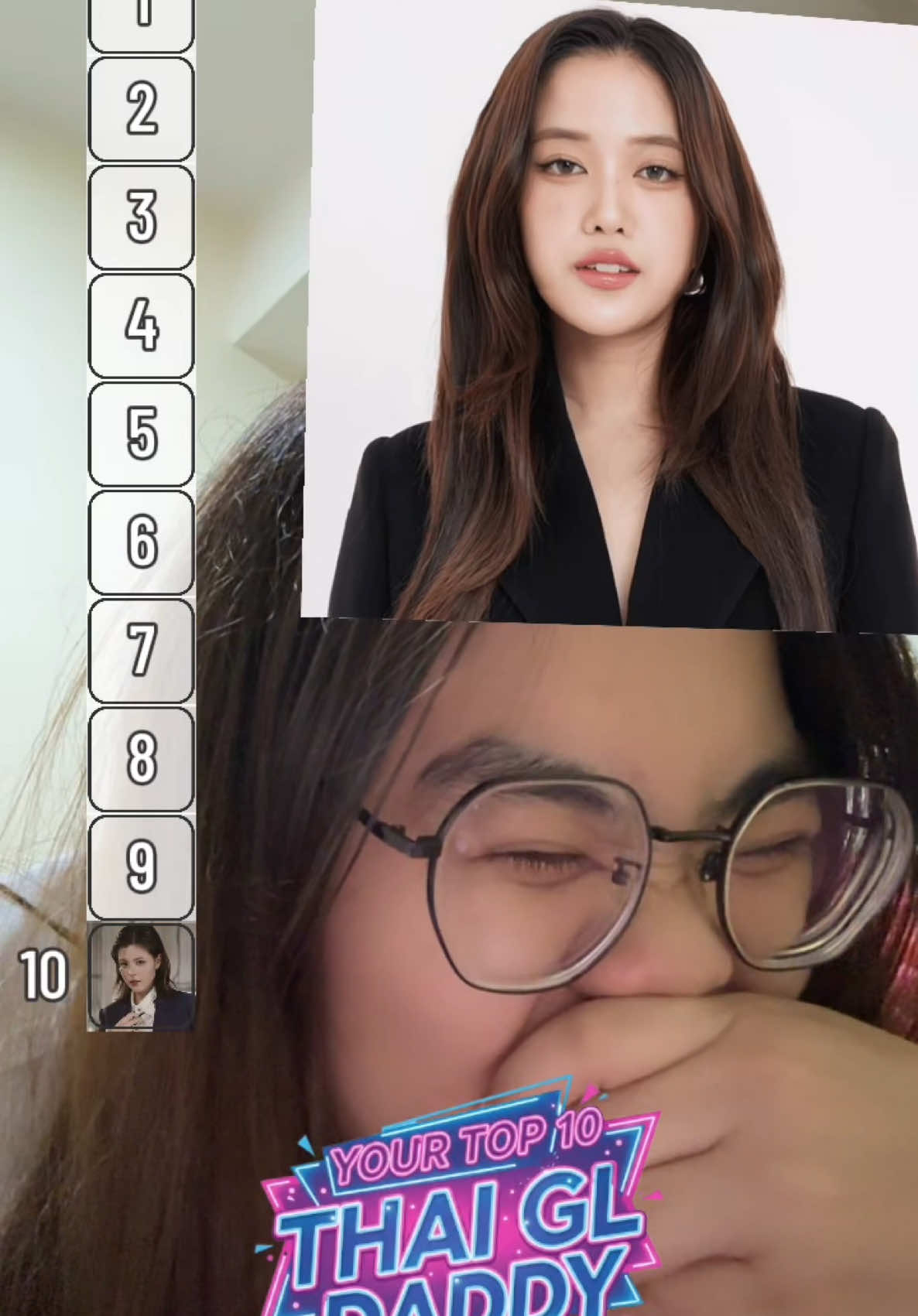 She's always my khun daddy~😌❤️‍🔥🙈 #srchafreen #freen #gl #ฟรีน 