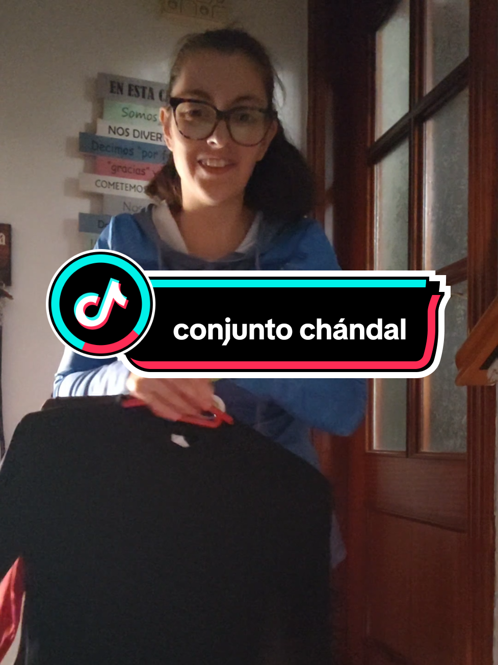 conjunto chándal dos piezas mangas largas #tiktokshopespaña #tiktokshop 