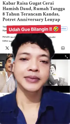 sekarang giliran Raisa gugat cerai 