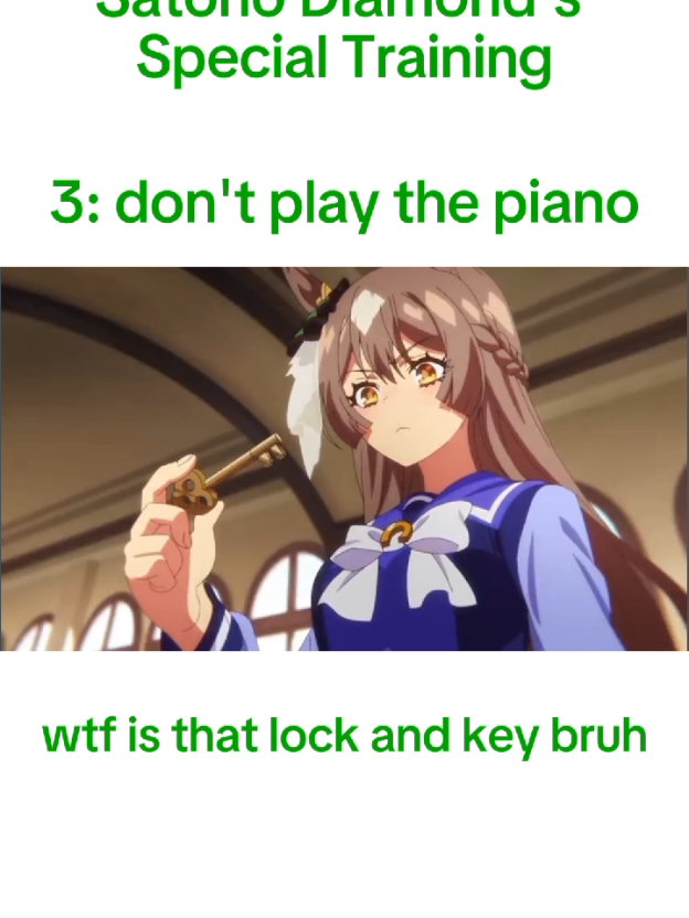bro was trying to use all of her Unlock before her big race. Mad Respect to Dia-chan for this tbh #SatonoDiamond #UmaMusumePrettyDerby #anime #funnymoments #animerecommendation #ojisan 