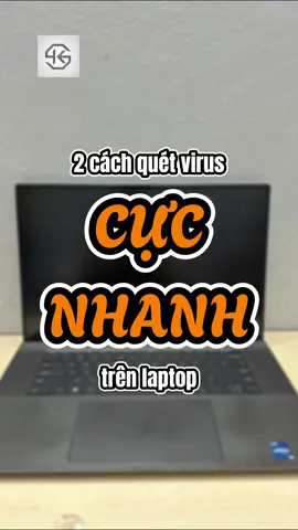 Hai cách quét Virus cực nhanh trên Laptop   không cần phải sử dụng phần mềm bên thứ 3  #laptopkysu #reelsviralシfb #laptopprecision #tip #trick 