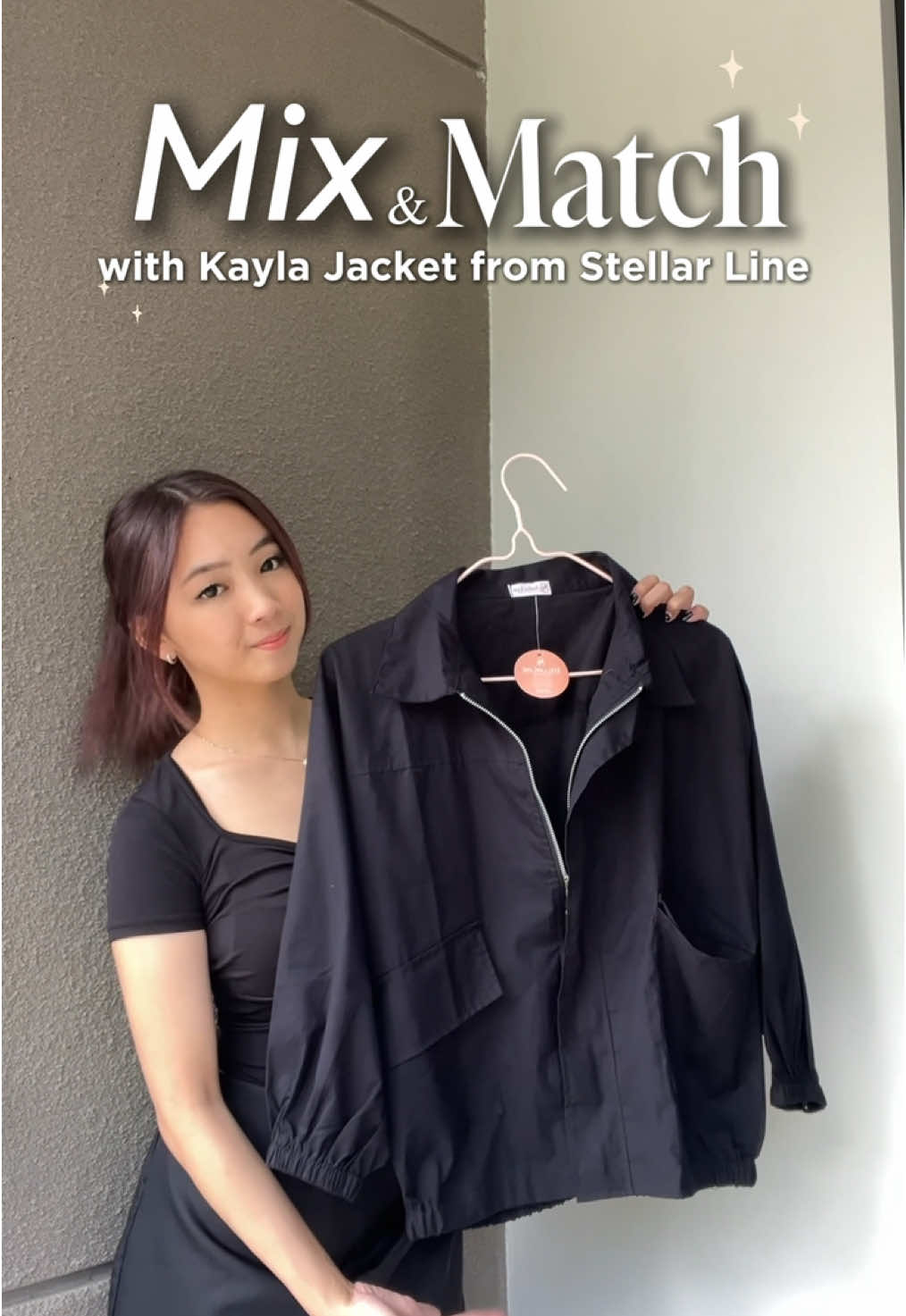 mix n match with Kayla Jacket from @Stellar Line ✨ yang mana favorit kaliann? #wearstellar #stellarline #ootdinspo 