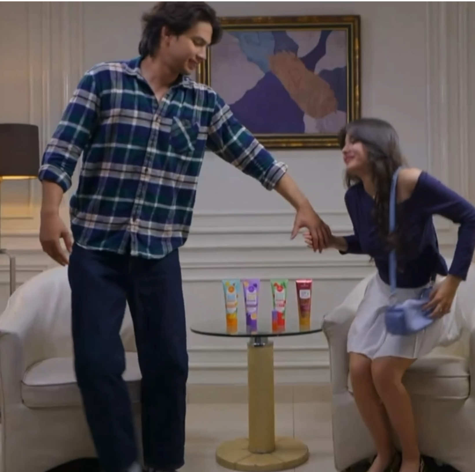 Yuhuuuu iklan @purbasari_indonesia yang kedua, semoga next dpt tawaran iklan dan live bareng di akun officialnnya ☺️🙏🏻 #AryaMohan #RaisaMarie #MohanRaisa #AsmaraGenZ 