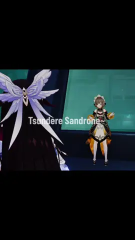 Spoiled Warning❗บอกเลยว่ายิ้มปากแทบฉีกถึงหู Sandrone ซึนสุดๆ ปากแข็งจังงง อยากจะแหมมมมไปถึงดวงจันทร์😂#GenshinImpact #nodkrai #columbina #sandrone #hoyocreators 