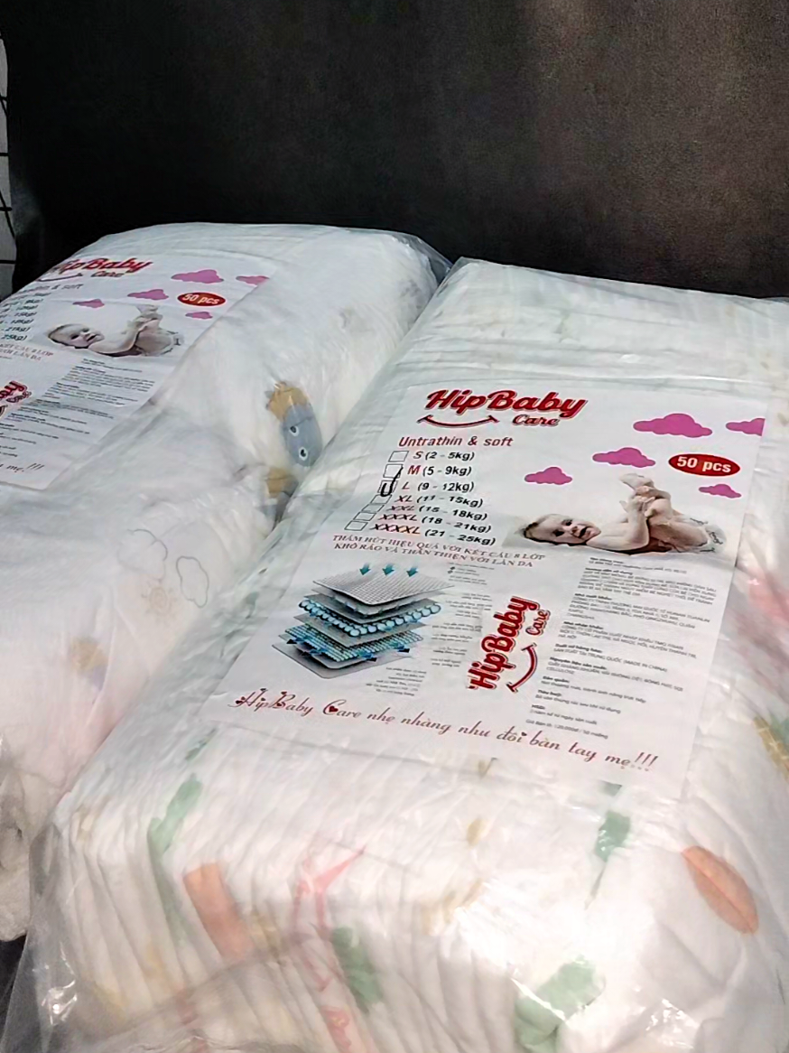 Bỉm quần bỉm dán Hipbaby combo 100 miếng cho bé#xuhuong #bimquan100mieng #bimquanchobe #bimhipbaby 