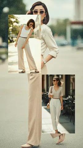 Outfit- Elegant Minimalist Chic (Perfect for classy, effortless daily looks — suitable for cafes, city strolls, or casual professional scenes.) #creatorsearchinsights #outfitideas #fyp #aifashion #selflove 