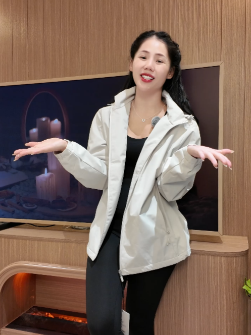 Em áo khoác gió 2 lớp chân ái khi gió mùa về #tiktokshop #huonglyreview #huonglyshop #aokhoacgio #torano #aokhoacgio2lop