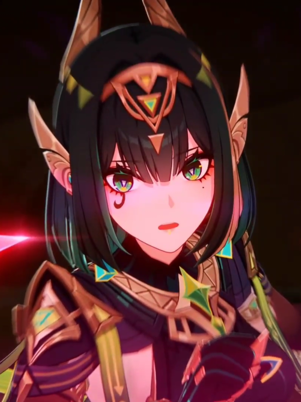 Rerir Ambushed Nefer Inside Her Memory Cutscene Animation | Luna 2 Archon Quest, Song of the Welkin Moon Chapter: Act 4, An Elegy for Faded Moonlight #genshin #genshinlmpact #nefer #lauma #fyp 