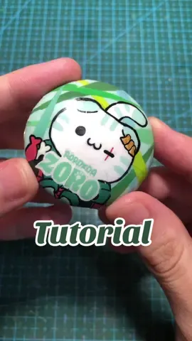 Badge pin made from a soda can bottom ♻️ Missed a few details, but it still turned out cute! I’ll try to make a better one next time ☺️#DIY #handmade #buttonpin #badgepin #handmadebadgepin 